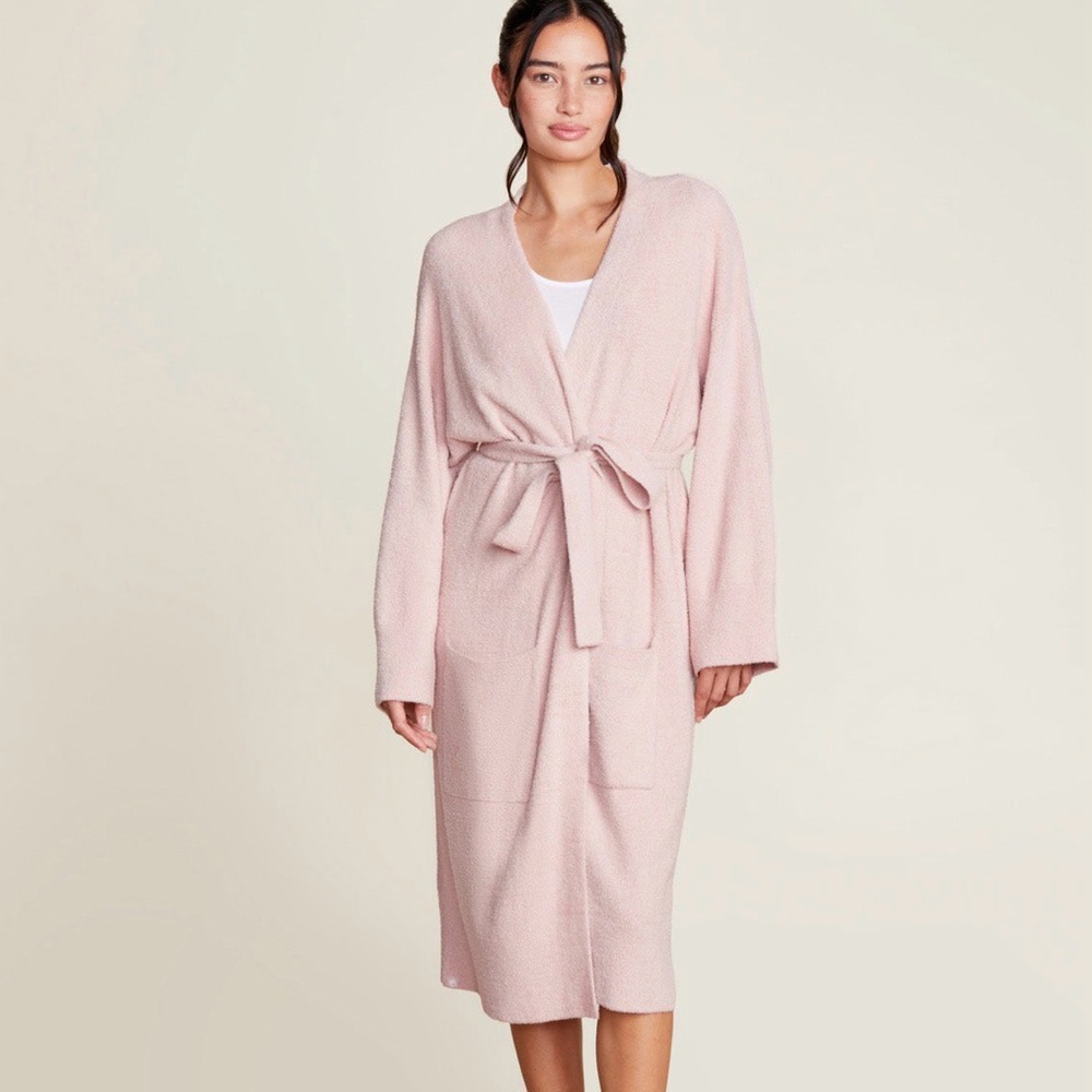 NWT Barefoot Dreams Barbie pink robe small